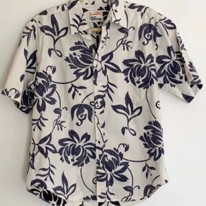 Reyn Spooner Hawaiian Shirt Aloha Tiki Vintage 80s Alfred Shaheen Faded Size M